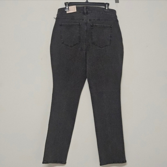 NYDJ MARILYN STRAIGHT JEANS WOMEN'S SIZE 14W - Picture 5 of 11